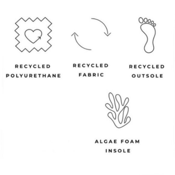 !! NEW !! Sustainable Square Toe Block Heel Mules in Mint Green    ﻿ - Picture 4 of 10